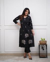 KF 16 Rayon Slub With Embroidered Kurti With Bottom Bulk Orders In India